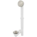 Product Image of Innovator Lift & Turn Bath Waste Kit, Tubular Plastic PVC (Brushed Nickel)
