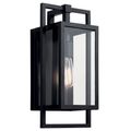 Product Image of Goson 16" 1 Light Wall Light w/ Clear Glass (Black)