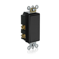 Product Image of 3A, 24v Ac/dc Low Vage Momentary Contact Single Pole Single Throw Decora Plus, Switch, Center Off, Commercial Spec Grade (Black)