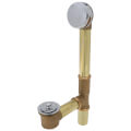 Product Image of Innovator 591 16" Tubular Brass Bath Waste with Lift and Turn Bathtub Stopper (Chrome Plated)