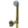 Product Image of Innovator 592 16 in. Tubular Brass Bath Waste with Lift and Turn Bathtub Stopper (Chrome Plated)