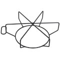 Product Image of A-10, Cable Carrier, Holds 5/8" x 90' C-8, C-9 for K-50 and K-60SP Section Machine
