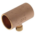 Product Image of 3/4" Copper Coupling w/ Drain (Lead Free)