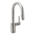 Product Image of Align 1 Handle High Arc Pulldown Bar Faucet, Chrome, 5965