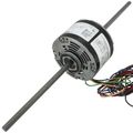 Product Image of 5" 3-Speed Double Shaft Fan/Blower Motor Less Base (277V, 1075 RPM, 1/8, 1/12, 1/14 HP)
