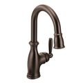 Product Image of Brantford Oil Rubbed Bronze 1 Handle Pulldown Bar Faucet, 5985ORB