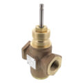 1-1/4" 2-Way N/C Stainless Steel Linear Valve Body, Female x Female (16 Cv)