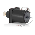 Product Image of Rhino-Hide 1 Pole Male 45 Deg Receptacle 1 Hole Bus Bar, 313MCM-777MCM Cable (Black)