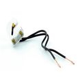 Product Image of Lampholder, Fluorescent, Medium Base, Bi-pin, Butt-on, Steel Bracket, Automatic Lock Ejection