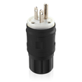 Product Image of 20A, 125V NEMA 5-20P, 2P, 3W, Plug, Straight Blade, Grounding, Wetguard (Black)