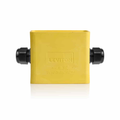 Product Image of Portable Outlet Box, Single-Gang, Standard Depth, Feed-Thru Style, Cable Diameter (0.230", 0.546") (Yellow)