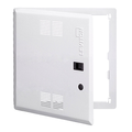 Product Image of 14" Structured Media Premium Vented Hinged Door, Metal (White)