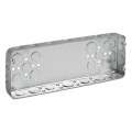 Product Image of 12-1/4" L x 4-1/2" W x 1-5/8" D 5-Gang Steel Box w/ 1/2" and 3/4" Knockouts