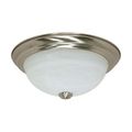 Product Image of 2 Light 11" Flush Mount Alabaster Glass