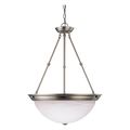 Product Image of 3 Light 20" Pendant Alabaster Glass