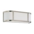 Product Image of Odeon 2 Light Wall Sconce w/ Satin White Glass