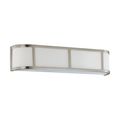 Product Image of Odeon 3 Light Wall Sconce w/ Satin White Glass