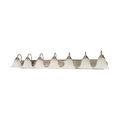 Product Image of Ballerina 7 Light 48" Vanity w/ Alabaster Glass Bell Shades