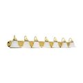 Product Image of Ballerina 7 Light 48" Vanity w/ Alabaster Glass Bell Shades