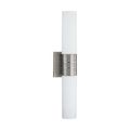 Product Image of Link 2 Light (Vertical) Tube Wall Sconce w/ White Glass