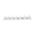 Product Image of Ballerina 7 Light 48" Vanity w/ Alabaster Glass Bell Shades