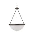 Product Image of 3 Light 20" Pendant w/ Frosted White Glass