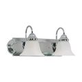 Product Image of Ballerina 2 Light 18" Vanity w/ Alabaster Glass Bell Shades