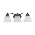 Product Image of Empire 3 Light 21" Vanity w/ Frosted White Glass