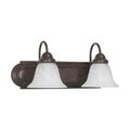 Product Image of Ballerina 2 Light 18" Vanity w/ Alabaster Glass Bell Shades
