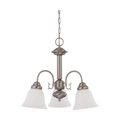 Product Image of Ballerina 3 Light 20" Chandelier w/ Frosted White Glass