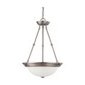 Product Image of 3 Light 15" Pendant w/ Frosted White Glass