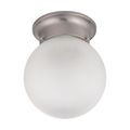 Product Image of 1 Light 6" Ceiling Mount w/ Frosted White Glass