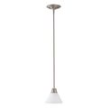 Product Image of Empire 1 Light 7" Mini Pendant w/ Frosted White Glass