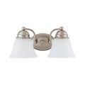 Product Image of Empire 2 Light 15" Vanity w/ Frosted White Glass