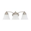Product Image of Empire 3 Light 21" Vanity w/ Frosted White Glass