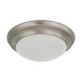Product Image of 1 Light 12"Flush Mount Twist & Lock w/ Frosted White Glass