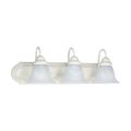 Product Image of Ballerina 3 Light 24" Vanity w/ Alabaster Glass Bell Shades
