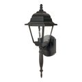 Product Image of Briton 1 Light 18" Wall Lantern w/ Clear Seed Glass Color retail packaging