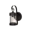 Product Image of 1 Light 10-5/8" Wall Lantern Piper Lantern w/ Clear Seed Glass Color retail packaging