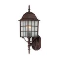 Product Image of Adams 1 Light 18" Outdoor Wall w/ Frosted Glass Color retail packaging