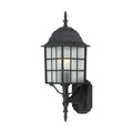 Product Image of Adams 1 Light 18" Outdoor Wall w/ Frosted Glass Color retail packaging