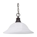 Product Image of 1 Light 16" Pendant Alabaster Glass