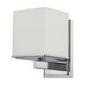 Product Image of Bento 1 Light Vanity Fixture w/ Satin White Glass
