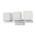 Product Image of Bento 3 Light Vanity Fixture w/ Satin White Glass