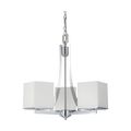 Product Image of Bento 3 Light Chandelier w/ Satin White Glass