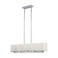 Product Image of Bento 5 Light Island Pendant w/ Satin White Glass
