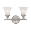 Product Image of Surrey 2 Light Vanity Fixture w/ Frosted Glass