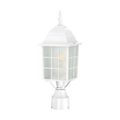 Product Image of Adams 1 Light 17" Outdoor Post w/ Frosted Glass