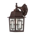 Product Image of Banyan 1 Light 12" Outdoor Wall w/ Clear Water Glass