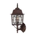 Product Image of Banyan 1 Light 17" Outdoor Wall w/ Clear Water Glass Bronze Finish